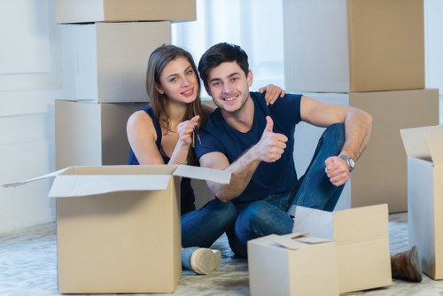 Small business and office moving support in Tooting