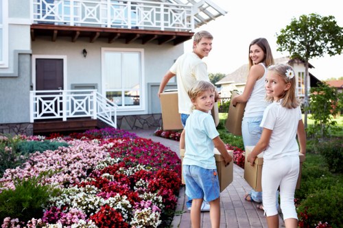 Public liability insurance and professional moving protection concept