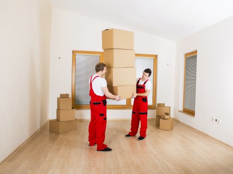Van ready for furniture collection in South West London